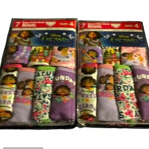 Disney Encanto Girls Underwear New Days of week
